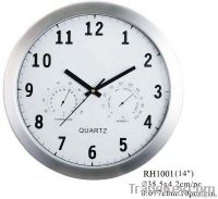 Aluminium wall clock