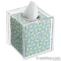 acrylic tissue box