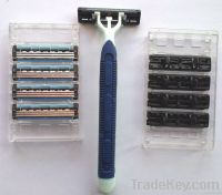 Disposable Razor, Triple Blade Razor, Twin