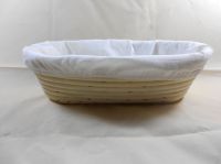 25CM/10" OVAL RATTAN BROTFORM BANNETON BREAD PROOFING PROVING BASKET