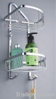 Brass Bathroom Basket