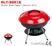 14 1/2-inch Red Charcoal Weber Grill