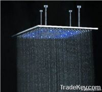 24 Inches Rainfall Stainless Steel Square Led Shower Head