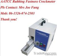 AATCC Rubbing Fastness Crockmeter