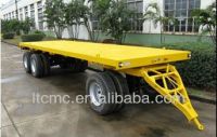 Full Flatbed Trailer For Industrial Use