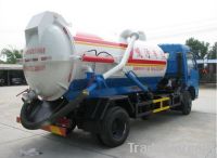 4000L Vacuum Sewage Suction Truck