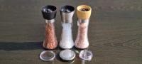 Glass Bottles With Grinder