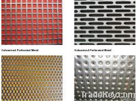 Galvanized Perforated Metal