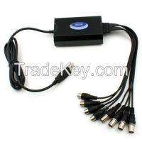 4 CH USB D1 DVR QQ DVR real-time record 25fps/ch, H.264 resolution