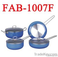 7pcs Aluminum Non-Stick Cookware Set