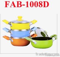 8pcs Aluminum Non-Stick Cookware Set