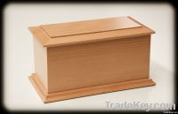 wooden urns caskets