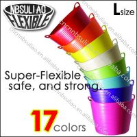 flexible pe bucket, plastic bucket wholesale, garden bucket