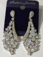CZ Pave Earrings
