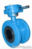 Concentric Double Flanged Butterfly Valve with Gear Box