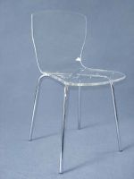 acrylic dining chair