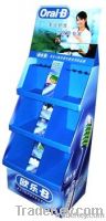 retail goods cardboard display stand corrugated display stand
