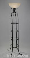 Metal Torchieres, Uplight, Floor Lamp