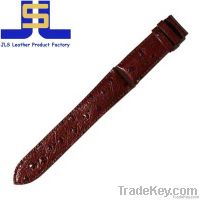 2012 new fashion ostrich skin pattern leather watch band