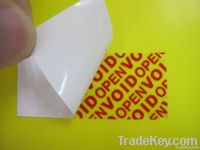 Tamper Evident Labels