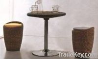 cheap rattan bar furniture