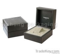 Luxury single leather watch box