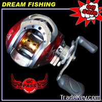 7.0 :1 BAT100 5+1BB Red Bait Casting Reel Fishing reel