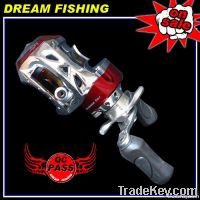 7.0 :1 BAT100 5+1BB Red Bait Casting Reel Fishing reel