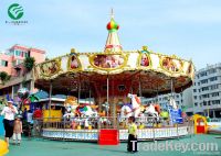 24 seat luxrious carousel, excellemtn amusemnt rides for playground