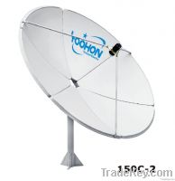 1.5m satelite dish antenna with 500hours Certificition