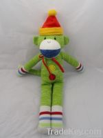 yarn plush monkey