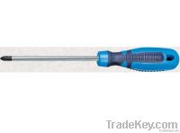 Screwdriver With Blue/black Handle, Magnetic