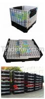 Best Sale plastic folding crate with pallet