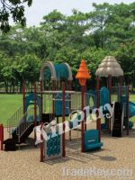 kids outdoor plastic playground slide, play equipment