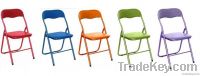 Living Room Furniure Colorful metal folding chairs