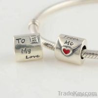 925 sterling silver women bracelet DIY beads 003