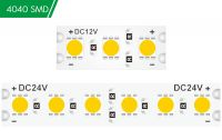 DC12/24V 4040 120LED 10mm White Strip light