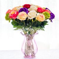 Artificial Rose Silk Craft Flowers Real