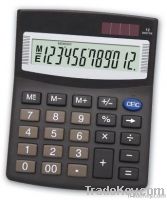 12 digits desktop calculator, good price, new design, solar power