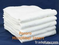 3 layer microfiber diaper insert for cloth diaper/nappy