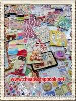 Wholesale new 230 sheets scrapbooking supplies, Free ship