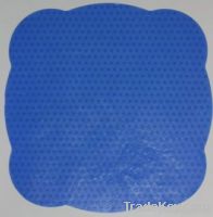 Silicone large flower shaped self-adhesive film