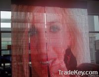 indoor flexible LED display, soft and easy to attach to metal surface
