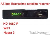 2012 para sud america fta Nagra 3.0 AZ BOX  digital satellite receiver