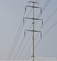 10kv-500kv Steel Electric Power Pole, Utility Pole