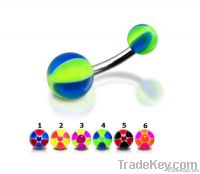 UV Acrylic Belly Rings / Piercing Jewelry