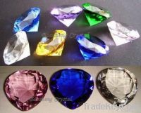 Crystal Diamonds (Round and Heart-Shaped)