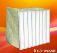 F8 pocket filter yellow medium efficiency flter