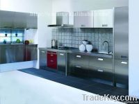 2012 New stainless steel kitchen cabinet model