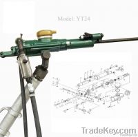 yt24 air hammer rock drill